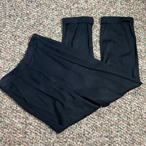 Talula black high rise cropped pants